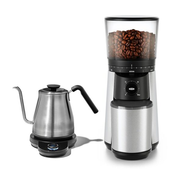 Talovira kitchen essentials coffee kettle and grinder bundle
