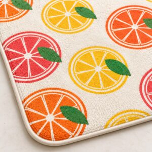Citrus Grove Dish Drying Mat – detail