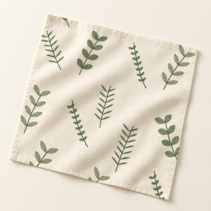 Herb Garden Cotton Napkin – 10" × 10"