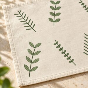 Herb Garden Cotton Placemat – detail