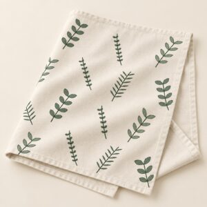 Herb Garden Cotton Tea Towel – alternate view