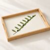Olive Branch Serving Tray – Natural Bamboo