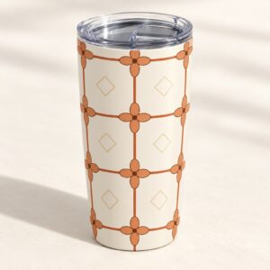 Terracotta Tile Insulated Tumbler, 20 oz