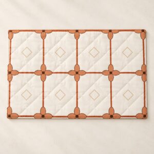 Terracotta Tile Quilted Placemat
